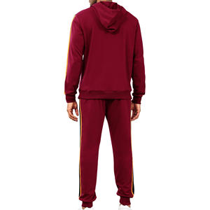 Conjunto clásico cómodo y transpirable con capucha para hombre, chándal de peso pesado, conjunto de chándal informal personalizado 2025 - Product Image 2