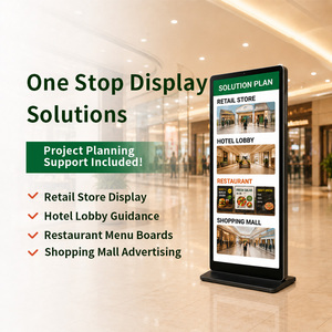 Display Digital LCD 4K de Tela Cheia para Sinalização, Equipamento de Publicidade em Piso para Orientação, Tipo LED - Product Image 1