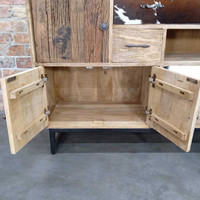 Klassische Vintage antiken Stil Akzent Möbel recycelte Ulme Kommode Möbels chrank mit Land rustikales Holz