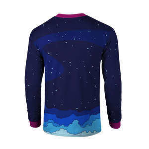 T-shirts à manches longues Sublimation nouveau Style trou ventes personnalisé Sublimation impression à manches longues porter Slim Fit chemises de pêche - Product Image 3