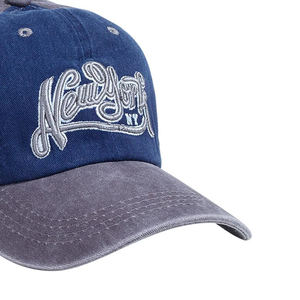 Gorras de béisbol clásicas Unisex cómodas de alta calidad, precio de fábrica, gorras personalizadas de 5 paneles, gorras de béisbol con logotipo bordado 3D - Product Image 3