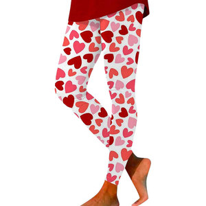 Conception Tie Dye personnalisé femmes Leggings nouveau style vêtements d'entraînement taille élastique Yoga Leggings look sportif - Product Image 4