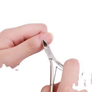 Cortapelos de pico de águila de acero inoxidable de alta calidad, juego de manicura y pedicura con pinzas para cutículas y tijeras para el cuidado de las uñas - Product Image 3