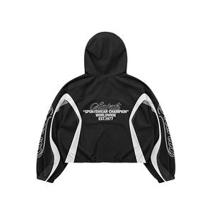 Conjunto de Pantalones y Sudadera Cortavientos Unisex de Poliéster Ligero, Resistente al Viento, con Logotipo Personalizado OEM y Diseño Reflectante - Product Image 5