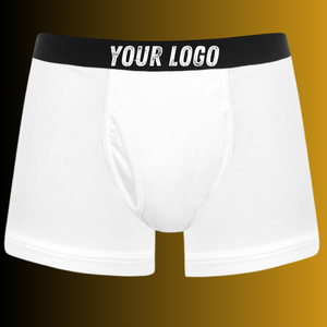 ขายส่งกางเกงบ็อกเซอร์ชายจำนวนมาก รับผลิตตามแบบ OEM พร้อมปักโลโก้ ผ้าฝ้าย 100% ระบายอากาศ แห้งเร็ว ผลิตจากโรงงานโดยตรง ODM - Product Image 2