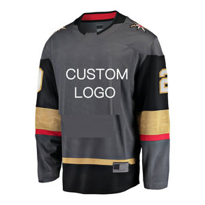 Maillot de hockey sur glace de haute qualité dernière conception en gros pas cher nouveau cousu bas prix sport maillots de hockey sur glace polyester - Product Image 6