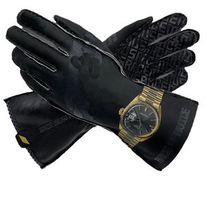 Gants de course Gants de sport en cuir véritable Highway Auto Motorcycle Racing Noir - Product Image 6