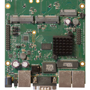 Router MikroTik RBM33G, 3x RJ45 1000Mb/s, 2x miniPCI-e, 1x USB, 1x microSD, 1x M.2 - Product Image 1