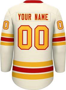 Uniforme personnalisé de hockey sur glace Chemises et shorts à manches longues confortables Uniforme complet à prix raisonnable Uniforme de hockey sur glace - Product Image 2