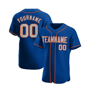 Maillots de baseball et de softball unisexes pour adultes, personnalisés, respirants, à col en V, avec broderie sublimée et technique de couture perlée - Product Image 5