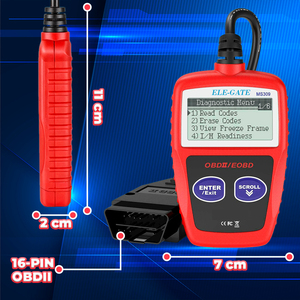 Scanner OBD2, Strumento Diagnostico Automobilistico, Lettore di Codici in Inglese con Garanzia di 12 Mesi, Compatibile con Auto e Cavi - Product Image 4