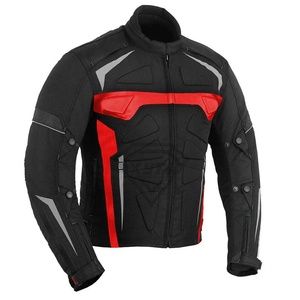 Chaqueta de Motociclista Textil Resistente, Chaqueta de Motociclismo para Todo Clima, Chaqueta Textil con Forro Extraíble y Protección - Product Image 2