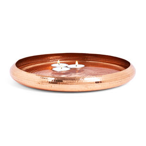 Cuenco de cobre Pooja Ghangal Gangal Patra para el hogar Pooja Room Temple Mandir Cuenco decorativo tradicional Urli para todos los propósitos de Puja - Product Image 2