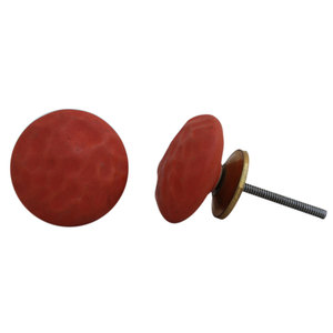 Boutons de commode en céramique, rouge Unique, décoratif, boutons de tiroir solides, armoires 4.44 cm, nouveau Design SCFK-57, vente en gros - Product Image 3