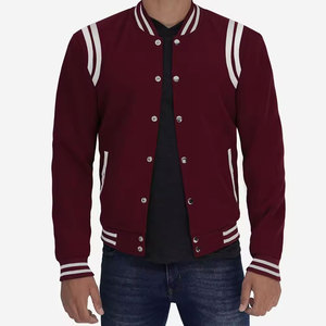 Blouson aviateur universitaire personnalisé pour hommes patchwork d'hiver patchs de broderie de baseball Letterman nouvelle veste d'hiver personnalisable - Product Image 1