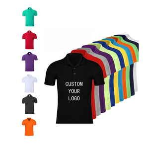 Polo homme personnalisé avec logo imprimé, manches courtes, coton, décontracté, pour l'été, vente en gros - Product Image 1