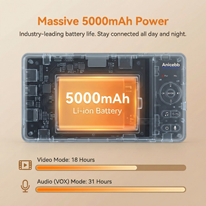 Moniteur Bébé Sans Fil 7 Pouces OEM ODM, Caméra 720P Anti-Hack, Sans <span class=keywords><strong>WiFi</strong></span> Requis, Longue Portée, Batterie 5000mAh, Mode VOX, Alarme Température - Product Image 3