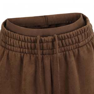 <b>Mens</b> Womens Double Waisted Wide Leg Sweatpants Black Gray Brown Blue <b>White</b> Baggy Sweat Pants Unisex Double Waist Sweatpants Wear - Product Image 4