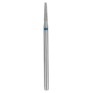 Fraise diamantée conique à tête plate de 1,8 mm, tige de 1 3/4 po, 40 000 tr/min, compatible acier inoxydable, électrique et turbine - Product Image 1