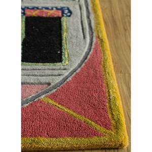 Jaipur Wunderkammer 9x12 Rectangle Rug Multi-Hand Tufted Wool & <b>Viscose</b> Novelty Pattern for Home Living Room for Teens-<b>Top</b>-9053 - Product Image 4