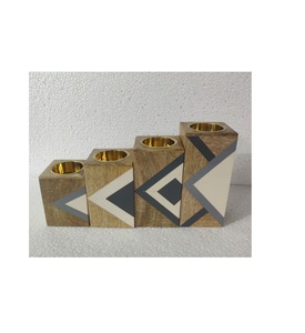 Bougeoir incrusté d'os design moderne bougeoir incrusté d'os de meilleure qualité pour les meilleures ventes - Product Image 5