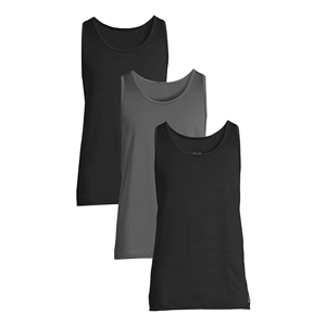 Camisetas sin mangas de punto transpirables económicas de secado rápido gris para hombres para equipos y eventos para compradores a granel - Product Image 4