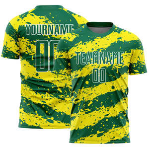 Premium <b>Athletic</b> Football Jerseys 220 GSM Polyester Sublimated Soccer Uniforms Performance Manufacturer - Product Image 2