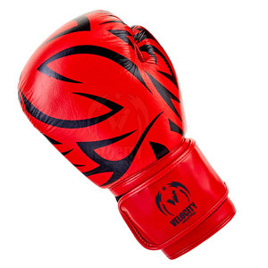 Gants de boxe de haute qualité personnalisés avec logo imprimé Gants d'entraînement en cuir à bas prix Petite quantité minimale de commande en stock - Product Image 6