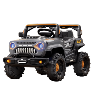 2025children Электрический четырехколесный электромобиль с дистанционным управлением четырехколесный внедорожник может сидеть человеческий игрушечный автомобиль - Product Image 1