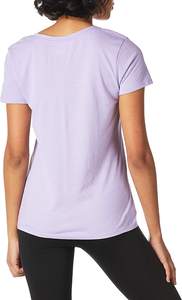 Dernier modèle de t-shirt de sport à manches courtes pour femmes T-shirt Slim Fit personnalisé pour femmes vêtements de sport T-shirts - Product Image 3