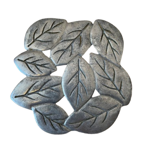 Salvamanteles Decorativos de Plata Fundida, Salvamanteles de Aluminio para Cocina, Salvamanteles Metálicos de Tendencia para Uso en la Cocina - Product Image 2