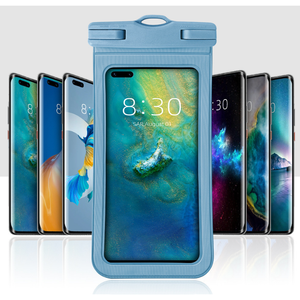 Pochette universelle pour téléphone portable en PVC imperméable, résistante à la saleté et aux rayures, unisexe, avec poignée rigide pour une protection pratique - Product Image 1