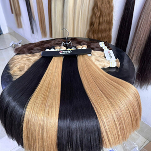 ผมต่อจากมนุษย์แท้เวียดนาม100% มีสีผมธรรมชาติคุณภาพสูง - Product Image 1