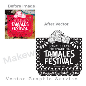 Retro Vector Artwork Services Convert Bitmap logo to Vector Illustrator at Responsive Price - Product Image 3