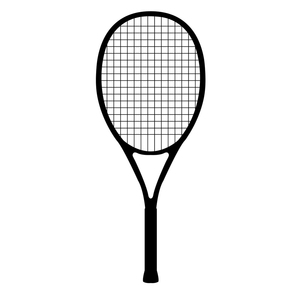 Raquette de tennis en carbone de haute qualité pour adultes, entraînement en extérieur et en intérieur, raquette de tennis élégante et de qualité - Product Image 1