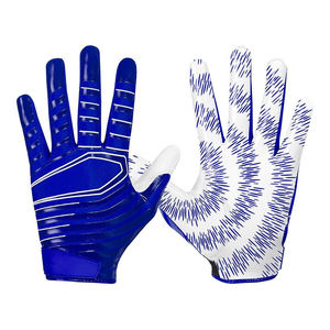 Conception de récepteur antidérapant à la mode Équipement de sport durable Gants de football américain fabriqués en usine - Product Image 1