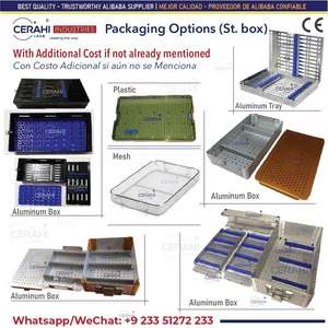 Juego de 49 Piezas de Instrumentos de Mamoplastia y Aumento de Senos de Acero Inoxidable con Certificación CE - Product Image 3