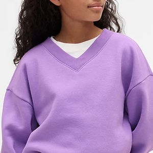 Prix de gros pour sweat-shirt décontracté et élégant pour filles avec logo personnalisé, matière respirante / ajustement confortable pour l'hiver - Product Image 2