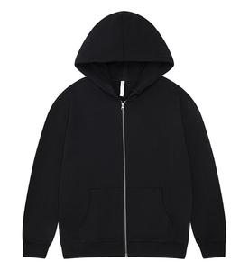 Sudadera con Capucha y Cremallera para Hombre, Personalizada al por Mayor, de Algodón de Alta Calidad, con Estampado, Personalización OEM - Product Image 2