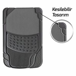 Alfombrilla para cubrir el suelo del coche, revestimiento de fácil limpieza, duradero, para maletero, Color negro, OEM, juegos en el interior, TPE, gran oferta - Product Image 4