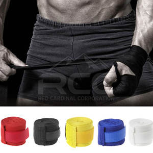 Envolturas de mano de boxeo OEM con material de tamaño personalizado y opciones de color Envolturas de mano de boxeo - Product Image 6