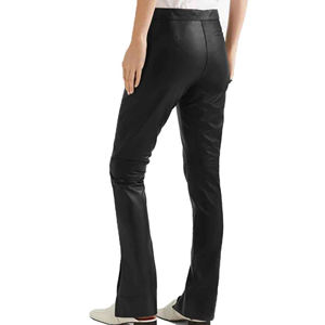 2025 tout nouveau Customize100 % cuir véritable agneau pantalon en cuir pantalon pour femmes respirant haute qualité femmes pantalon en cuir - Product Image 3