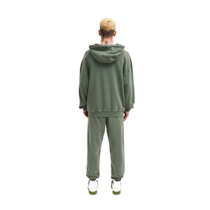 Conjunto Deportivo de Invierno para Hombre al por Mayor, Secado Rápido, Transpirable, Lavado Ácido, Chándal de Algodón para Adultos, 100% Algodón - Product Image 3