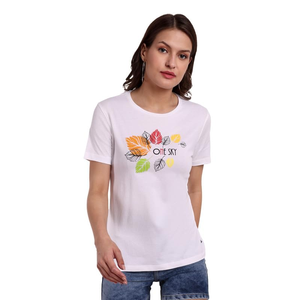 Hot Selling New Design Women's Custom Graphics Printed <b>Black</b> Color Plus Size O Neck Short Sleeve Tshirt From Bangladesh - Product Image 4