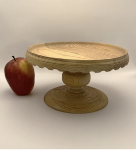 Présentoir à gâteau en bois d'acacia et de bambou naturel personnalisé Plateau à gâteau en bois multifonctionnel d'Inde - Product Image 3