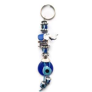 LLAVERO DE OJOS MALVADOS DE VIDRIO 4X18 cm Categoría de producto única Herramienta de torneado Llavero - Product Image 1