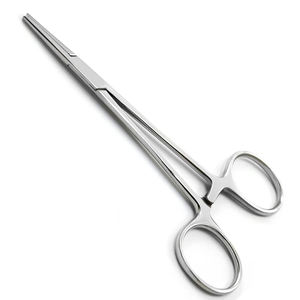 Pinces hémostatiques AISI 10 Kelly fabriquées avec précision Mâchoires partiellement dentelées 5.5, 6.5, 7 pouces Medic Instrument Kelly Forceps - Product Image 1