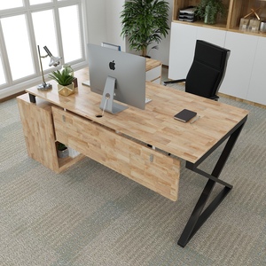 XConcept Executive <b>Desk</b> 160x160 Modern Contemporary L-Shaped Manager <b>Desk</b> <b>Foldable</b> Feature for <b>Office</b> Hospital Use Made Melamine - Product Image 1