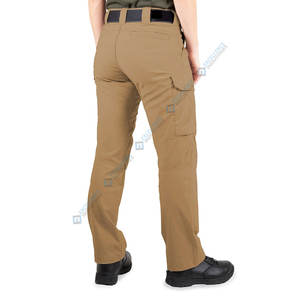 Pantalon tactique décontracté léger 100% coton Conception multi-poches Genoux renforcés Séchage rapide Respirant pour l'entraînement en plein air Mid - Product Image 5