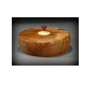 Bol décoratif en bois antique Outils d'herbes et d'épices Taille personnalisée Prix d'échantillon gratuit - Product Image 1